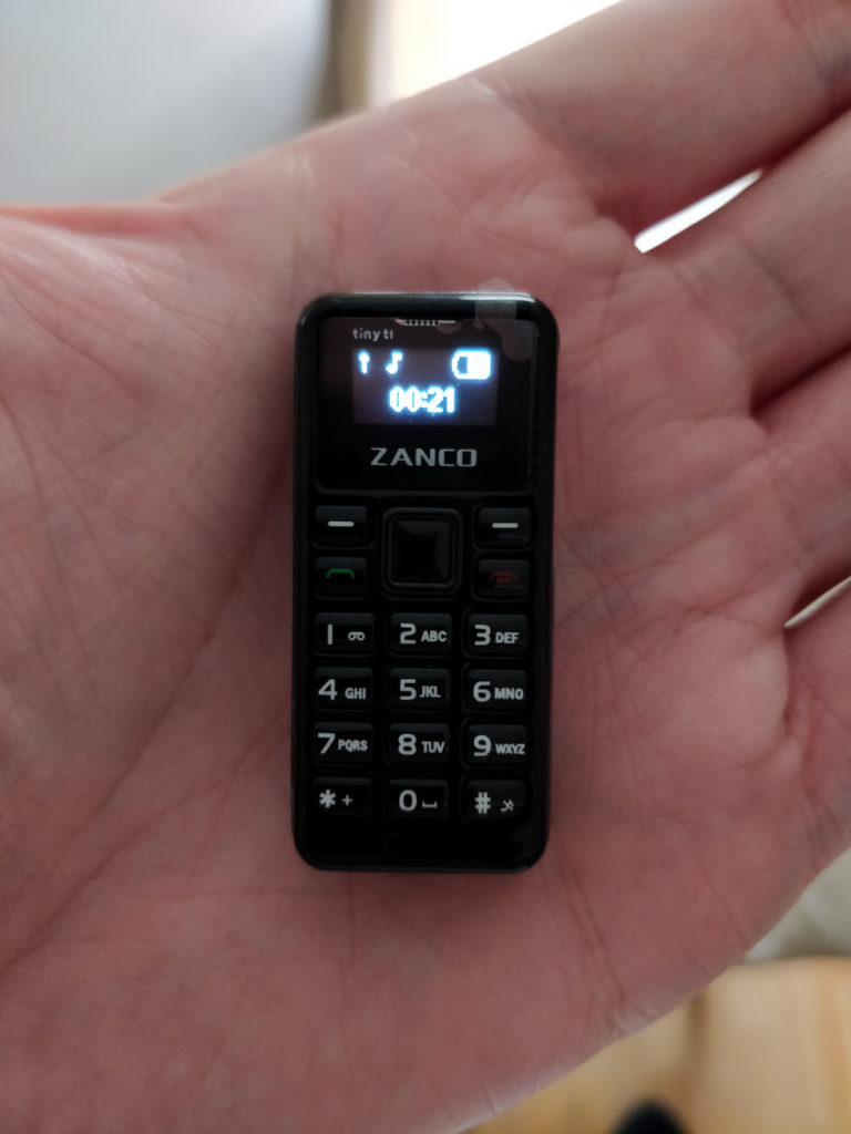 Kleinste Handy der Welt Zanco